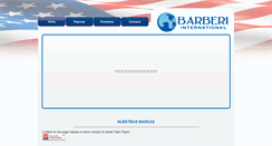 Desktop Screenshot of barberiinternational.com